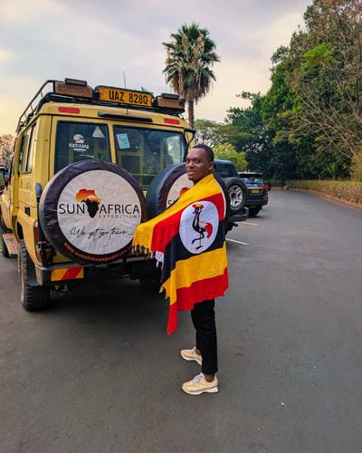 Crossing into Uganda on an East Africa journey — Volcano Peaks Safaris Rwanda guests